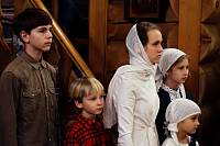 Архиерейское богослужение в Неопалимовском храме микрорайона ВНИИПО города Балашихи